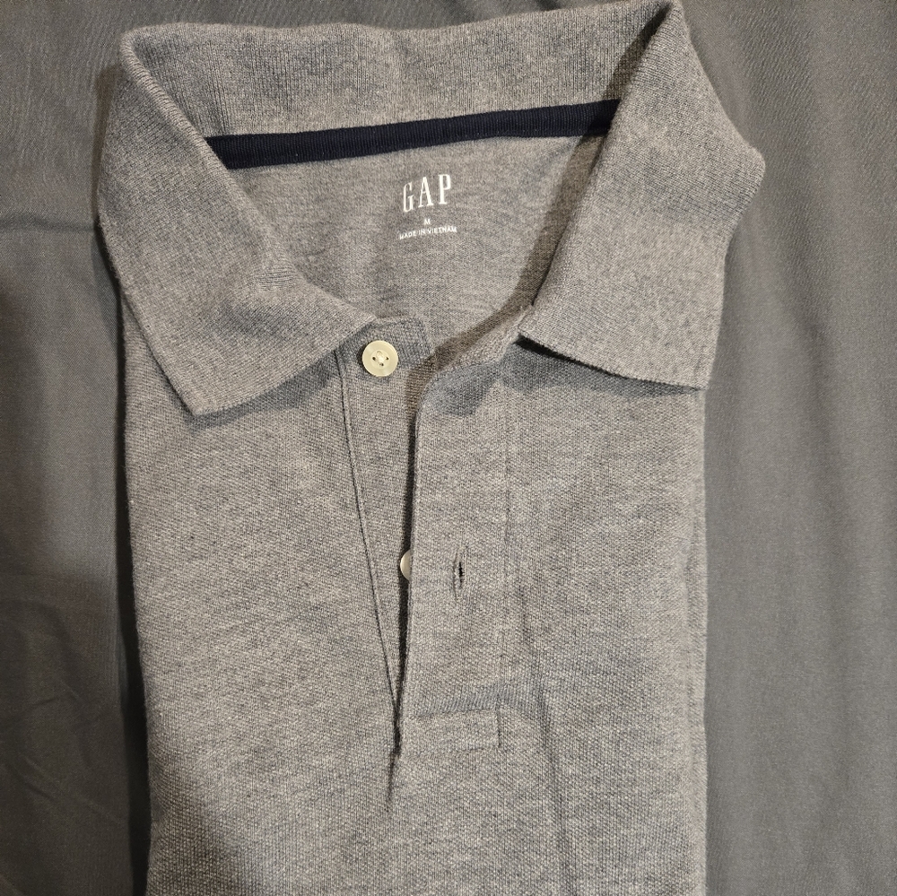 Men's Polo Grey Gap